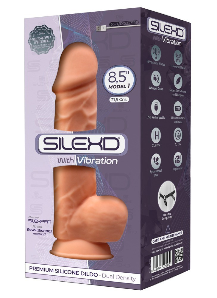 Premium Silikon Dildo 8,5" Model 1